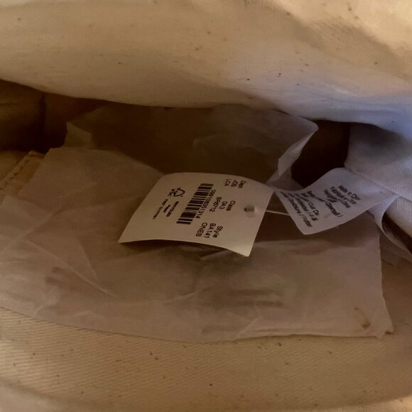 J.CREW Mini Montauk Suede Leather Purse Tan Stadium Concert - Picture 9 of 13